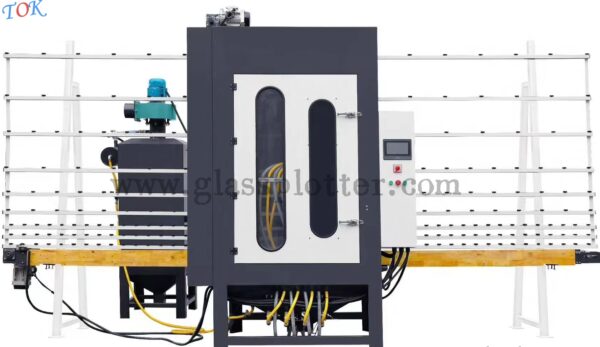 Automatic sandblasting machine