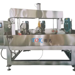 Round glass polishing machine