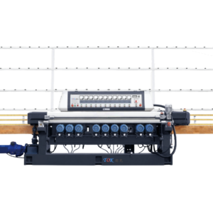 Glass beveling machine